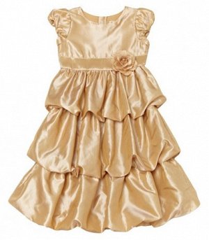 Золотистое платье для девочки для девочки