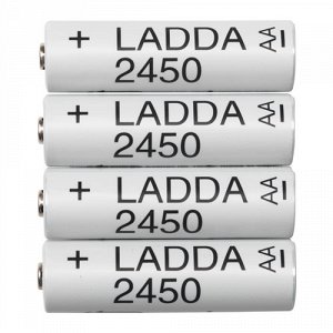 ЛАДДА Аккумуляторная батарейка 4 шт