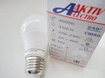 ЛАМПА СВЕТОДИОДНАЯ LED-A60-Regular 5Вт 220-240В Е27 4000К 450Лм