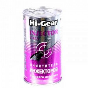 Очиститель инжекторов  "Hi-Gear" +ER, с дозатором. 237ml (1/12)