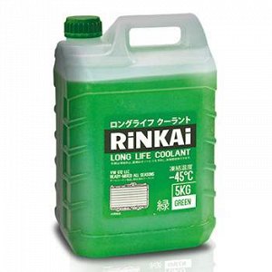 Антифриз " Rinkai" Green (зеленый)  -45С   5кг.   (1/4)