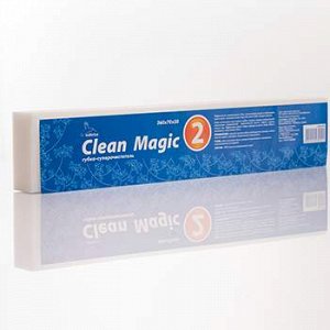 Губка чистящая "Kolibriya" Clean Magic-2  360х70х30мм средство для чистки любых поверхностей (1/200)