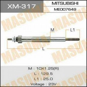 Свеча накаливания MASUMA   PM-163 /4D32, 4D34     (1/10/100)