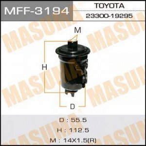 Топливный фильтр FS-1116, FS-1112, FC-183, JN-6202, JN-6044 MASUMA высокого давления