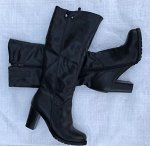Сапоги зимние черные