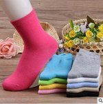 однотонные носки