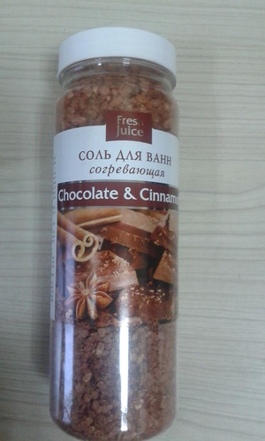 Соль д/ванн Chocolate & Cinnamon(шоколад/кори ца)