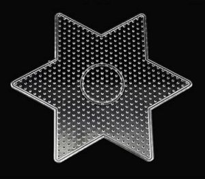 Основа для термомозаики - шестиугольная звезда