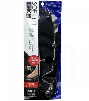"FUDO KAGAKU" "Soft Fit" Мягкие анатомические стельки с антибактериальным эффектом для спортивной обуви (коричневые) 23-26