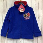 СВИТШОТ  ФЛИС ANGRY BIRDS   синий