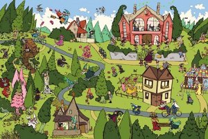 Весёлые ведьмочки / Книги подарки, картон