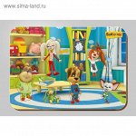 Рамка-вкладыш деревянная &quot;Барбоскины. Пижамная вечеринка&quot;