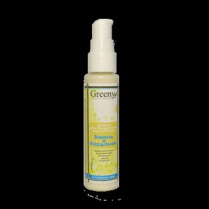 Greeny - Дневной крем-биопротектор для сухой кожи «Ваниль и Кардамон»