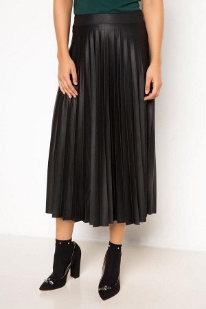 Pileli лазерный срез  длинная (удлиненная) юбка