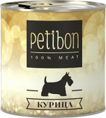 Petibon Pure Meat Курица влажный корм для собак жестяная банка 0,24 кг, шт