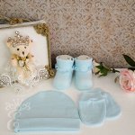 З предмета Шапочка Носочки Царапки Голубой