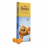 7.23.02 «Baraka» бисквитные шарики в молочном шоколаде с апельсиновым вкусом 100гр*12шт.