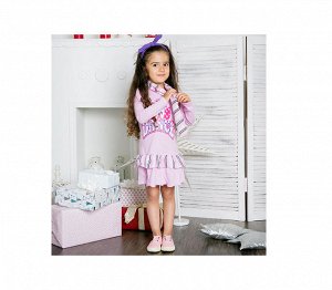 Платье для девочек розовый,рост 92-122 Цвет: розовый