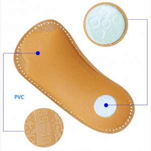 Полустельки ортопедические на полужесткой основе с кожаной поверхностью