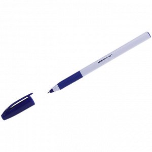 Ручка шариковая Berlingo "Triangle Snow Pro" синяя, 0,7мм, трехгран., грип