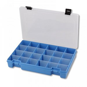 "Тривол" Коробка для мелочей №7 пластик 27.5 x 18.8 x 4.5 см голубой