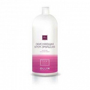 OLLIN silk touch    6% 20vol. Окисляющая крем-эмульсия 1000мл/ Oxidizing Emulsion cream