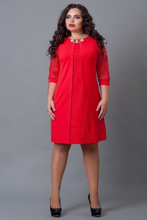 Платье 505-6 красный