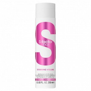 Tigi S-factor stunning volume shampoo (Шампунь для объема)