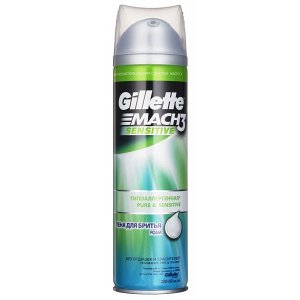 Пена для бритья Gillette Series Pure & Sensitive