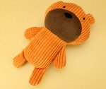 Игрушка для животных вид ОРАНЖЕВЫЙ МЕДВЕДЬ