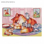 Рамка-Пазл &quot;Котенок и мышата&quot;