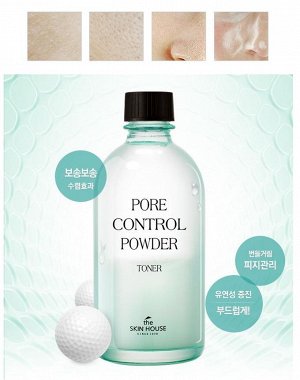 THE SKIN HOUSE Тонер для сужения пор Pore Control Powder Toner