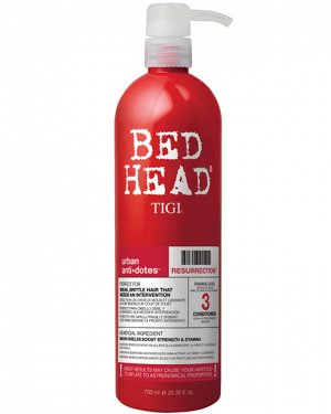 Tigi Bed head urban anti+dotes resurrection conditioner (Кондиционер для сильно поврежденных волос уровень 3)