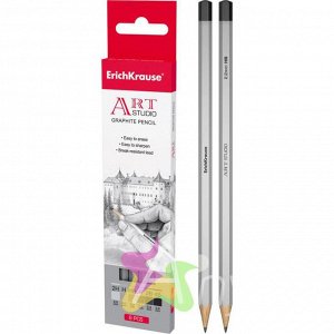 Набор 6 чернографитных карандашей ART-STUDIO