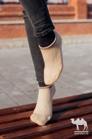 Носки спортивные из монгольской шерсти
