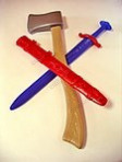Оружие викинга (топор+меч) (СВСД)