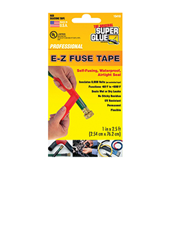 Силиконовая лента E-Z Fuse, красная, 0,76 м. E-Z Fuse Tape,Red 2.5ft 2.54in x 76.2cm (Super Glue)