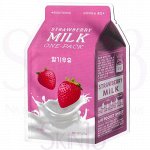 A&#039;Pieu Осветляющая маска с экстрактом клубники Strawberry Milk One-Pack