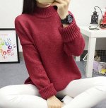 Уютный и мягкий свитер с высоким горлом