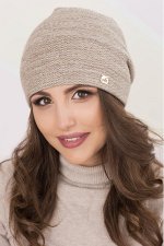 Женская шапка меланж «Лейла»