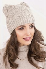 Женская шапка ушки «Габриэлла»