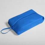 Сумка для обуви на молнии, 1 отдел, цвет синийСумка для обуви на молнии, 1 отдел