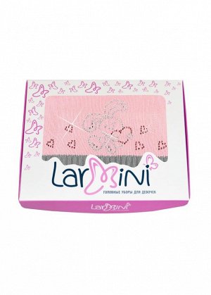 LARMINI Шапка LR-CAP-156412, цвет розовый