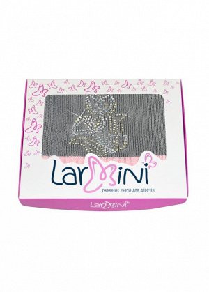 LARMINI Шапка LR-CAP-156556, цвет серый