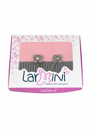 LARMINI Шапка LR-CAP-2F-C, цвет розовый