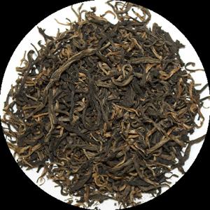 Чай черный Знаменитый байховый черный чай из провинции Юньнань приготовленный по оригинальной технологии, дающей «бархатный» настой и характерный фруктовый аромат сушеной сливы