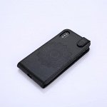 Черный. Чехол флиппер на телефон iphone