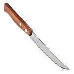 Нож кухонный с зубцами 5&quot; (длина лезвия 12,5см, деревянная ручка) Tramontina