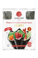 Нори (морские водоросли для суши) MAYUMI п/э пакет 28гр