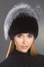 Женская шапка меховая